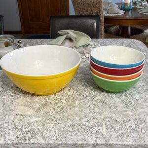 Colorful Ceramic Bowl Set